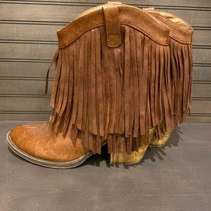 Fringe Cowboy Boot